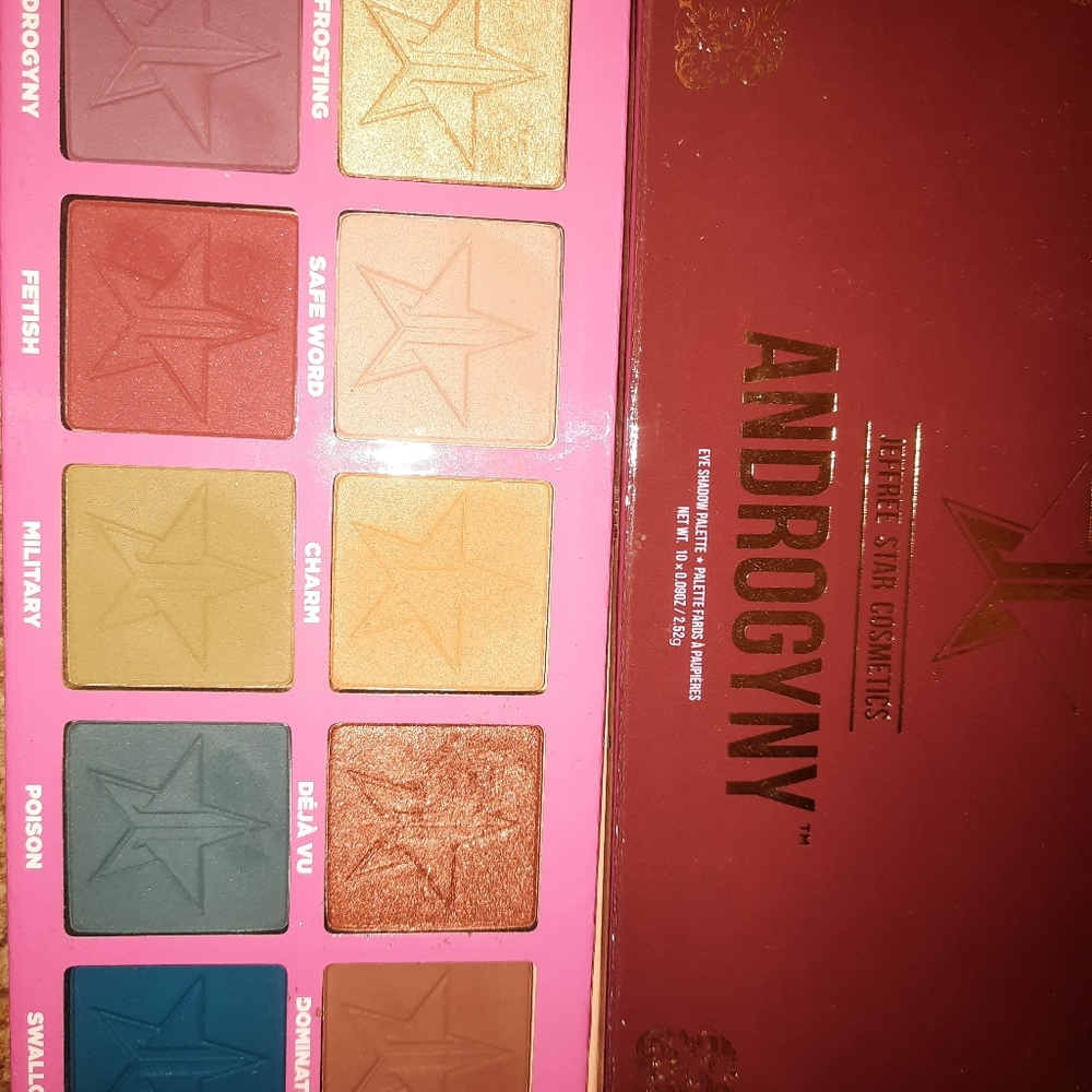 Jeffrey star androgyny palette